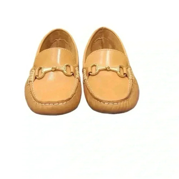 MERCANTI FIORENTINI Tan Leather Driving Bit Loafers Sz. 6B - Picture 5 of 6